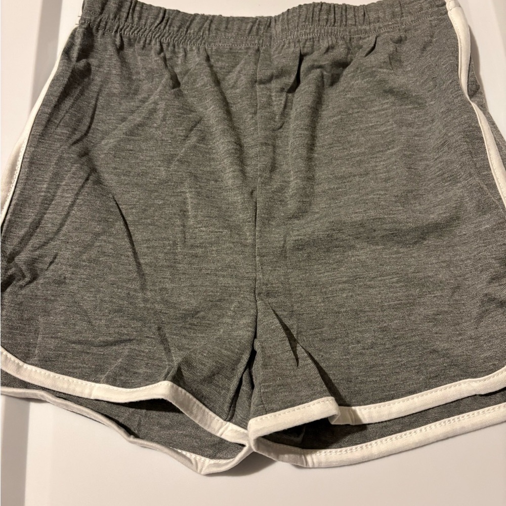 Kids Gray Athletic Shorts